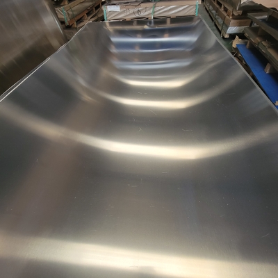 Chapa de alumínio de PE plano de prata Al 6061 T6