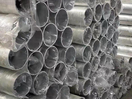 Tubo de alumínio galvanizado de alta dureza de alto grau 7075
