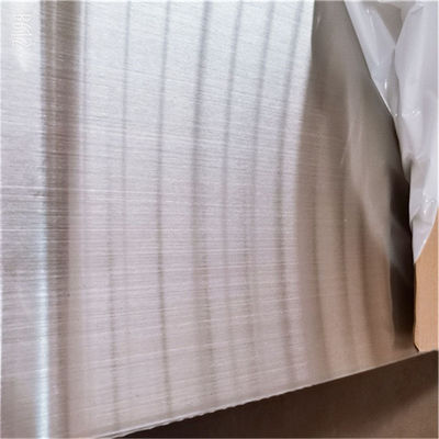 qualidade  NO.4 304 2mm Brushed Stainless Steel Sheet 20 Gauge 0.036 12 X 5 fábrica
