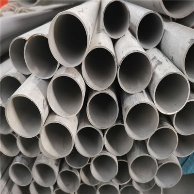 Aisi 316l que solda a tubulação de exaustão de aço inoxidável Sch 10 Astm A312 Tp321